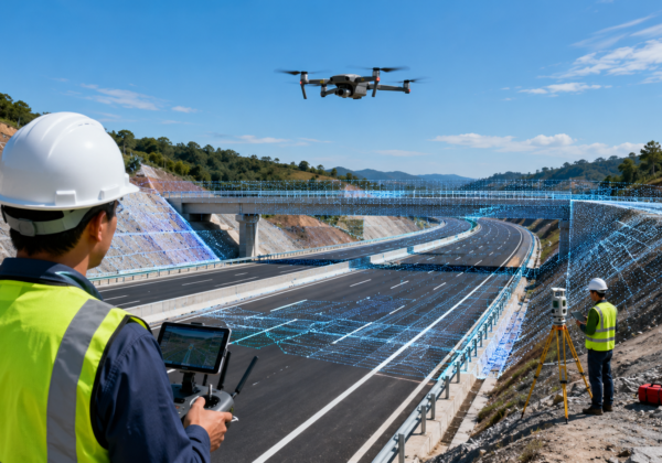 Drone Survey for Highway and Road Mapping